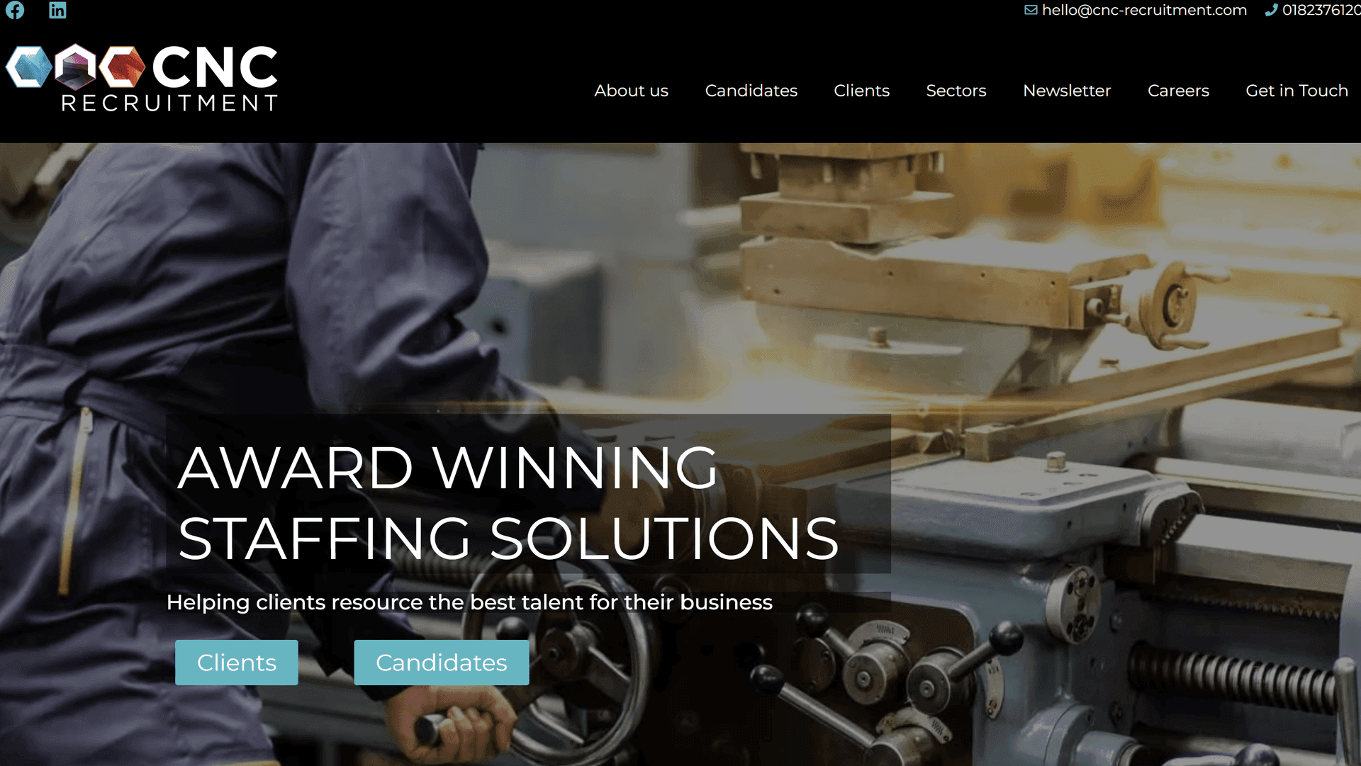 CNC Recruitment - Building Regional Authority Through LinkedIn and AI-SEO